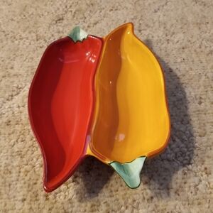 Clay Art Divided Dish